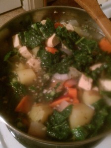 Cooking soup