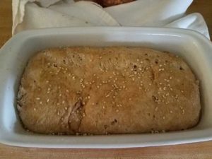 loaf in pan
