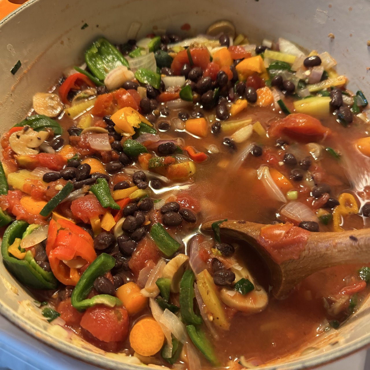 Vegetarian Black Bean Chili (Restaurant Recipe)
